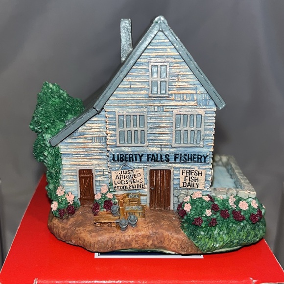 Liberty fall lot of 5 the Americana collection depicting old western community - Picture 9 of 15